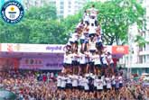 Watch India's Record-Breaking 10-Tier Human Pyramid - An Unbelievable Feat of Unity